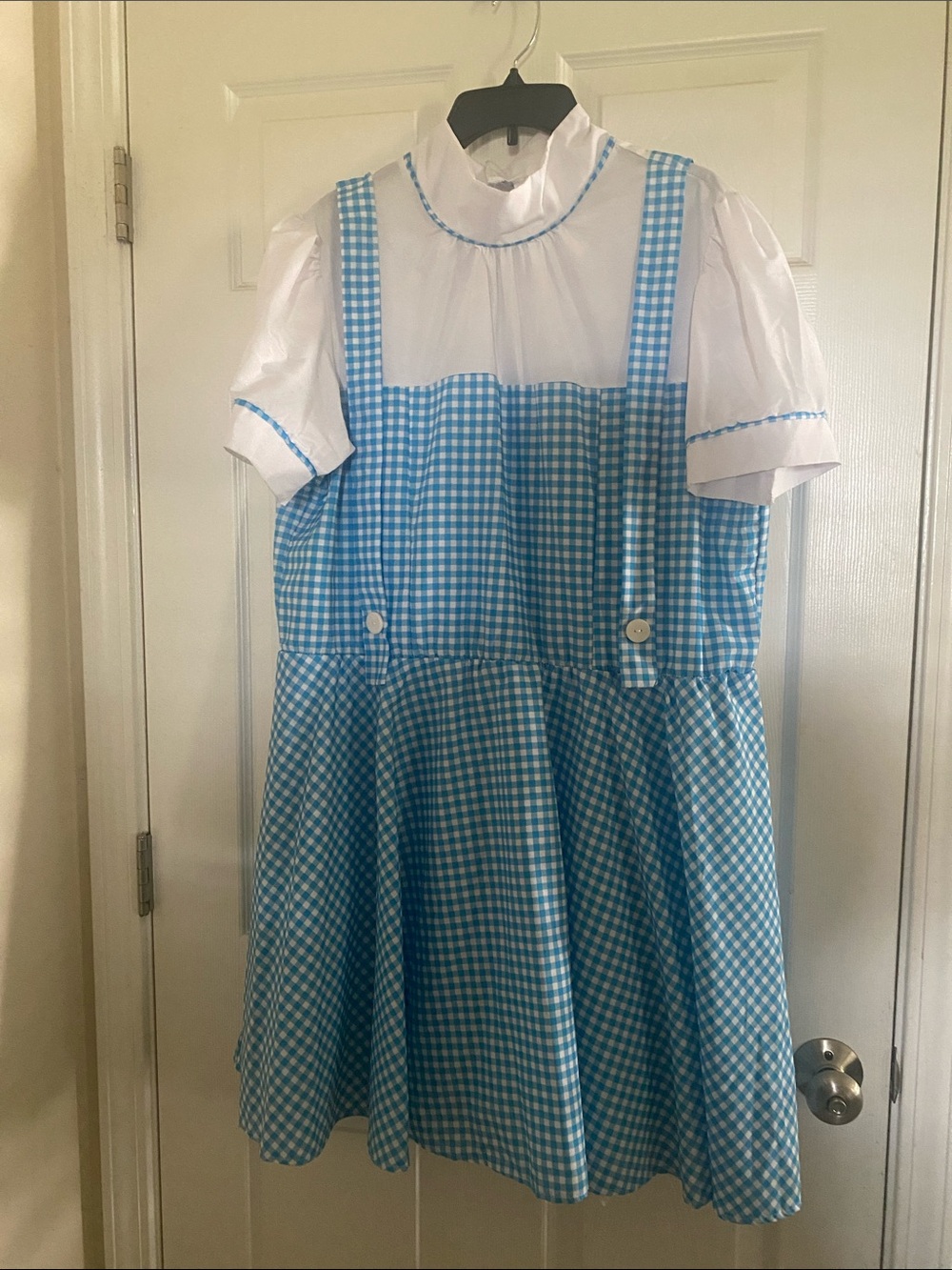 Blue Gingham Women's Plus Sized 2X  Theater Costume Dress Dorothy Wizard of Oz